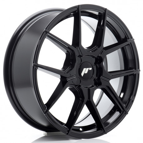 Cerchi in lega Japan Racing Jr30 7.0x17 Gloss Black