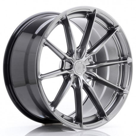 Cerchi in lega Japan Racing Jr37 10.0x20 Hyper Black