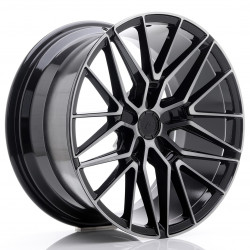 Cerchi in lega Japan Racing Jr38 9.0x19 Black Machined w/Tinted Face