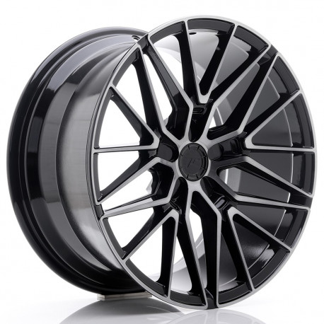 Cerchi in lega Japan Racing Jr38 9.0x19 Black Machined w/Tinted Face