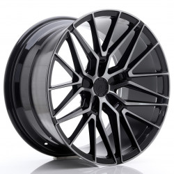 Cerchi in lega Japan Racing Jr38 10.5x20 Black Machined w/Tinted Face
