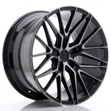 Cerchi in lega Japan Racing Jr38 10.5x20 Black Machined w/Tinted Face