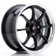 Cerchi in lega Japan Racing Jr5 7.0x15 Gloss Black w/Machined Lip