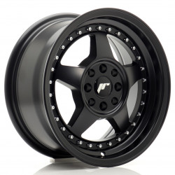 Cerchi in lega Japan Racing Jr6 7.0x15 Matt Black