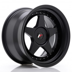 Cerchi in lega Japan Racing Jr6 10.0x17 Matt Black