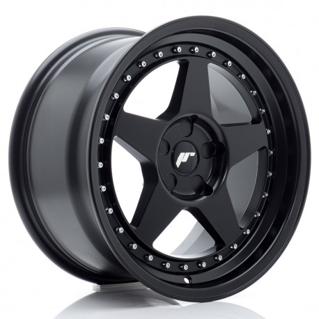 Cerchi in lega Japan Racing Jr6 9.0x17 Matt Black