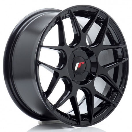 Cerchi in lega Japan Racing Jr18 7.0x16 Gloss Black