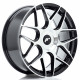 Cerchi in lega Japan Racing Jr18 7.5x18 Black Machined Face