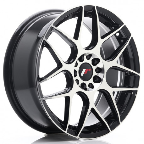 Cerchi in lega Japan Racing Jr18 7.5x18 Black Machined