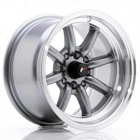 Cerchi in lega Japan Racing Jr19 8.0x14 Gun metal