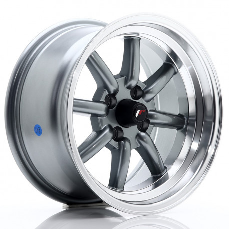 Cerchi in lega Japan Racing Jr19 8.0x15 Gun metal