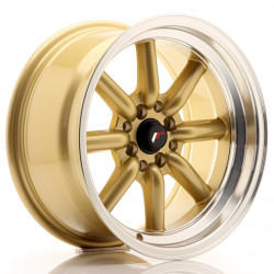 Cerchi in lega Japan Racing Jr19 8.0x16 Gold