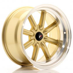 Cerchi in lega Japan Racing Jr19 9.0x17 Gold