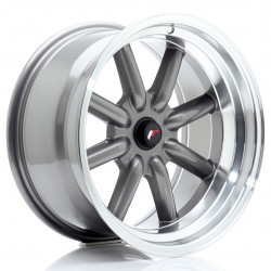Cerchi in lega Japan Racing Jr19 9.0x17 Gun metal