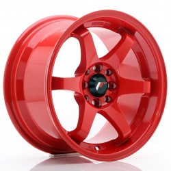 Cerchi in lega Japan Racing Jr3 8.0x15 Red