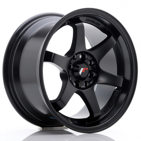 Cerchi in lega Japan Racing Jr3 8.0x15 Matt Black
