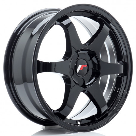 Cerchi in lega Japan Racing Jr3 7.0x17 Gloss Black