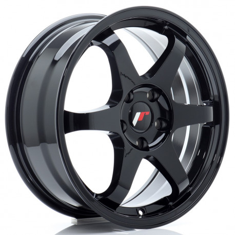Cerchi in lega Japan Racing Jr3 7.0x17 Gloss Black