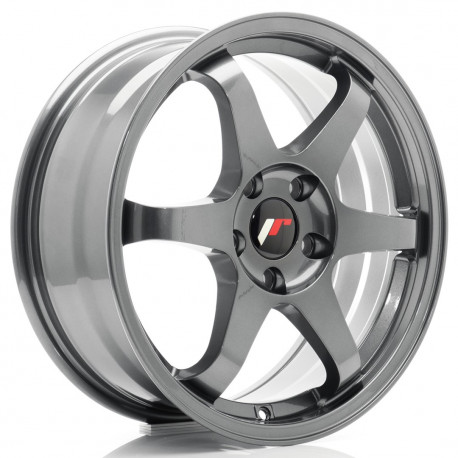 Cerchi in lega Japan Racing Jr3 7.0x17 Gun metal