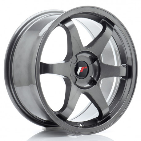 Cerchi in lega Japan Racing Jr3 8.0x17 Gun metal