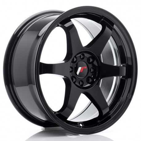 Cerchi in lega Japan Racing Jr3 8.0x17 Gloss Black