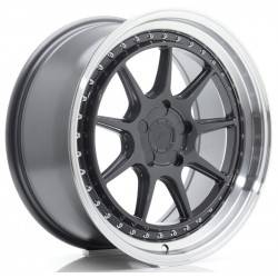 Cerchi in lega Japan Racing Jr47 9.5x18 Hyper Gray