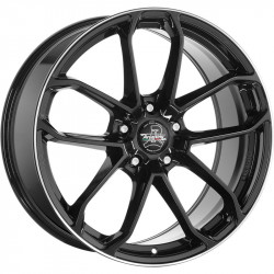 Cerchi in lega Arcasting Ary 8.0x19 Black Lip Polished