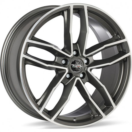 Cerchi in lega Arcasting Canova 8.0x18 Anthracite Polished
