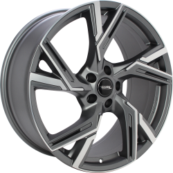 Cerchi in lega Arcasting Enea 8.5x19 Matt Anthracite Polished