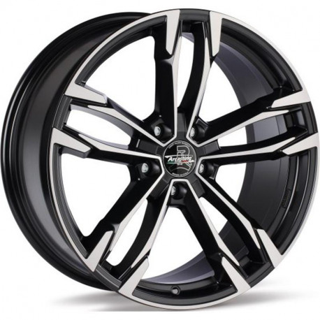 Cerchi in lega Arcasting Giorgione 7.5x19 Black Polished