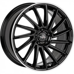 Cerchi in lega Arcasting Gotica 8.5x19 Black Lip Polished