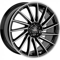 Cerchi in lega Arcasting Gotica 8.5x20 Black Polished