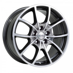 Cerchi in lega Arcasting Seneca 8.5x18 Anthracite Polished