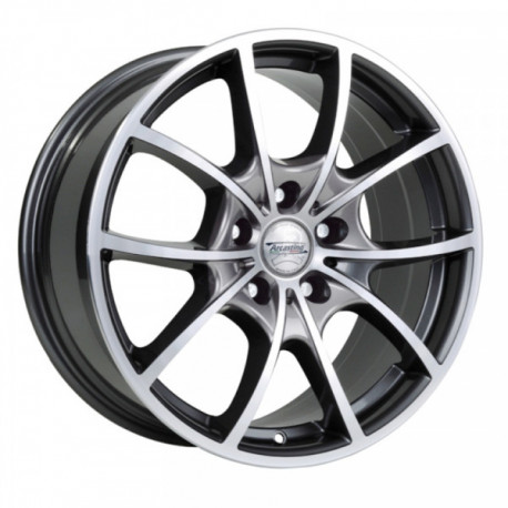 Cerchi in lega Arcasting Seneca 8.5x18 Anthracite Polished