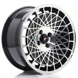 Cerchi in lega Japan Racing Jr14 8.5x17 Gloss Black Machined Face