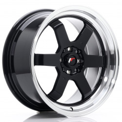 Cerchi in lega Japan Racing Jr12 9.0x17 Gloss Black