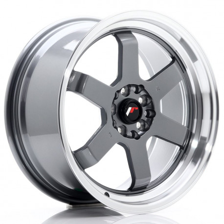 Cerchi in lega Japan Racing Jr12 10.0x18 Gun metal