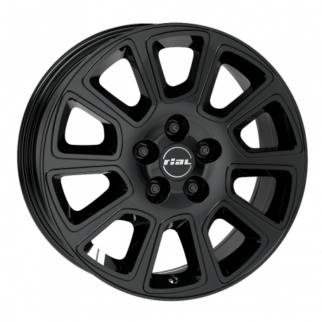 Cerchi in lega Rial Transporter 2 7.0x17 Diamant Schwarz
