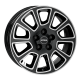 Cerchi in lega Rial Transporter 2 7.5x18 Diamant Schwarz Frontpoliert