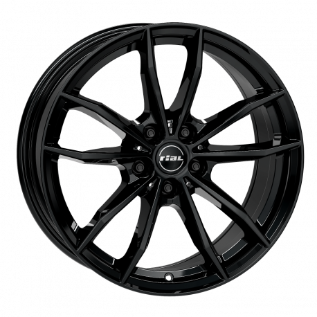 Cerchi in lega Rial X12 7.0x17 Diamant Schwarz