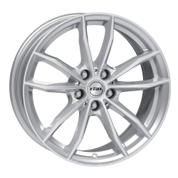Cerchi in lega Rial X12 9.0x20 Polar Silber