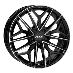 Cerchi in lega ATS Passion 10.0x21 Diamant Schwarz Frontpoliert