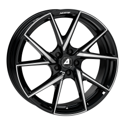 Cerchi in lega Alutec Adx 01 7.0x17 Diamant Schwarz Frontpoliert