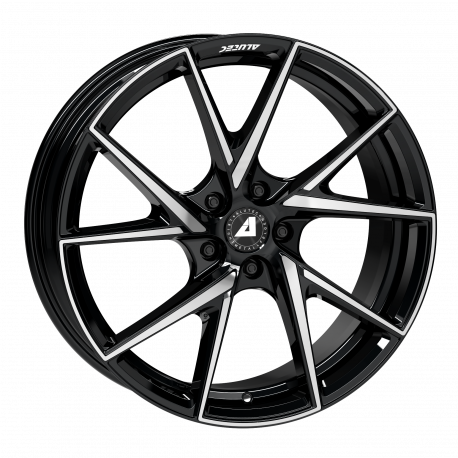 Cerchi in lega Alutec Adx 01 8.5x19 Diamant Schwarz Frontpoliert