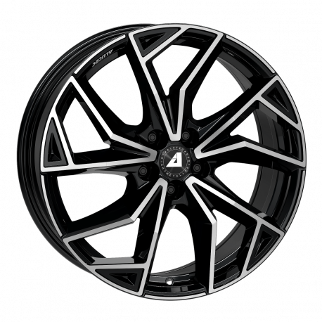 Cerchi in lega Alutec Adx 02 7.0x17 Diamant Schwarz Frontpoliert
