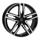 Cerchi in lega Alutec Ikenu 8.0x18 Diamant Schwarz Frontpoliert