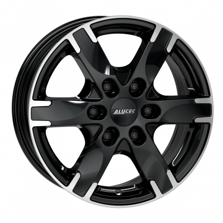 Cerchi in lega Alutec Titan 8.0x18 Diamant Schwarz Frontpoliert