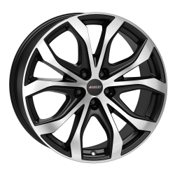 Cerchi in lega Alutec W10 8.0x18 Racing Schwarz Frontpoliert
