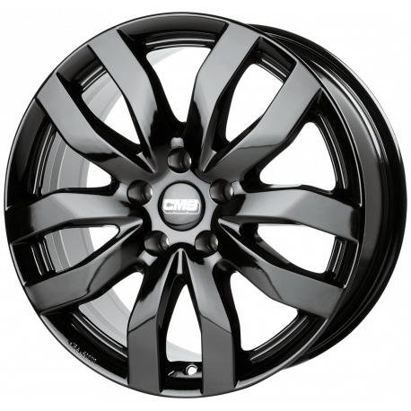 Cerchi in lega Cms C22 7.5x17 Complete Black Gloss