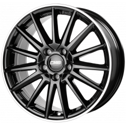 Cerchi in lega Cms C23 6.0x15 Diamond Rim Black Gloss
